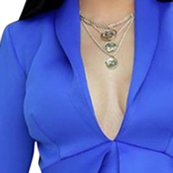 2-teiliges elegantes Set aus Oberteil und Hose