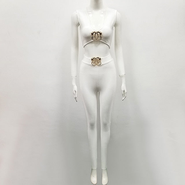 Long Pant and Loop Top Set