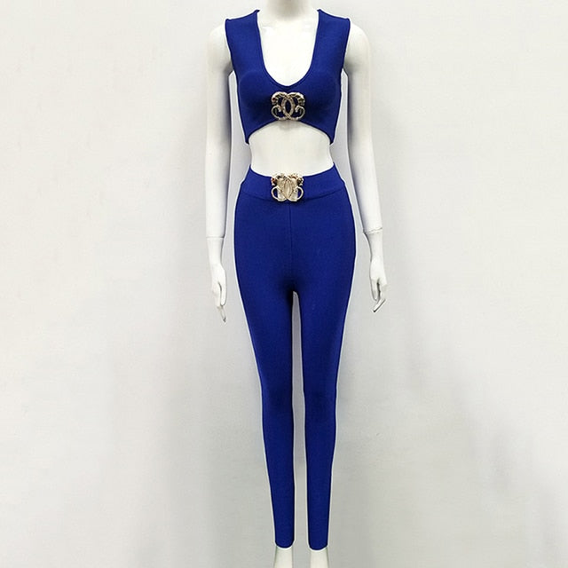 Long Pant and Loop Top Set