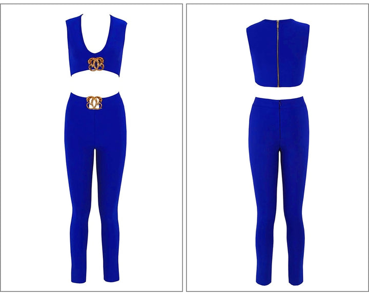 Long Pant and Loop Top Set