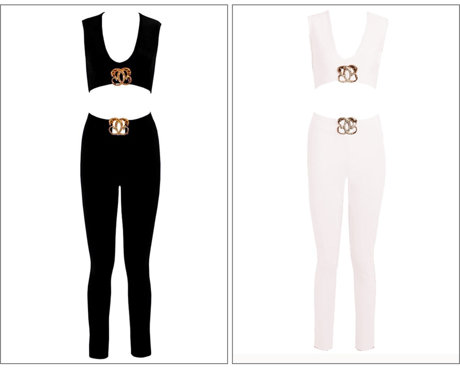 Long Pant and Loop Top Set