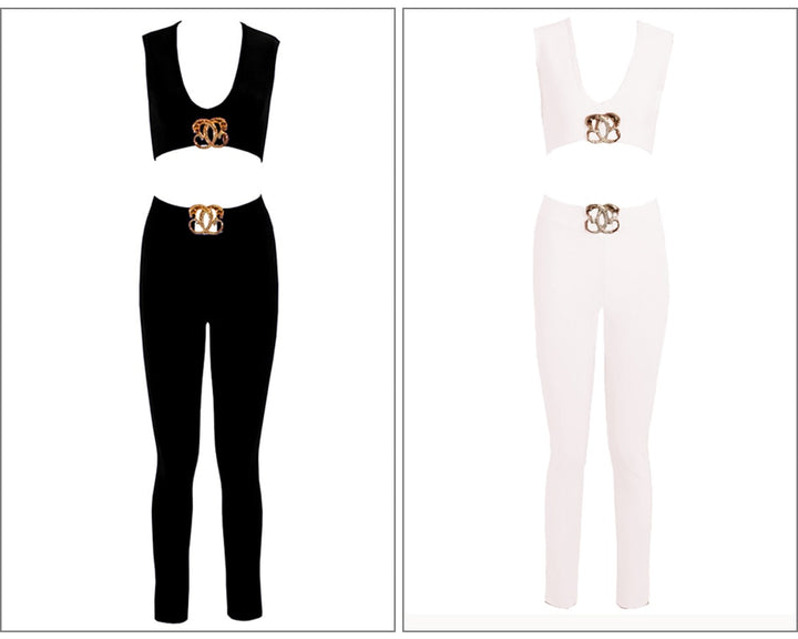 Long Pant and Loop Top Set