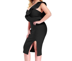 Robe moulante Octavie XL-3XL