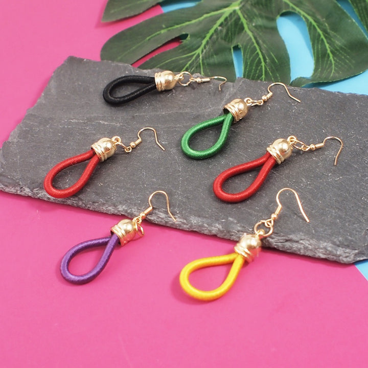 Ensemble Collier Boucles D&