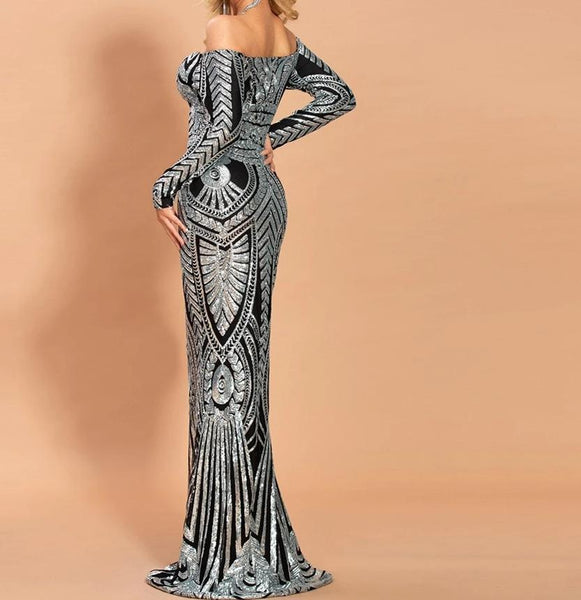 Longues robes Sequin Gloria