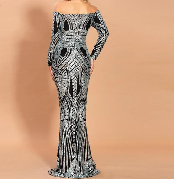 Longues robes Sequin Gloria