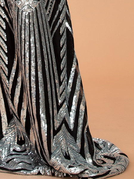 Longues robes Sequin Gloria