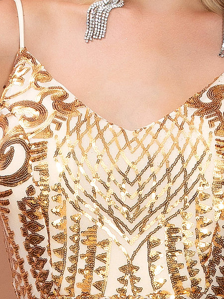 Robes À Paillettes Dos Nu Cécile