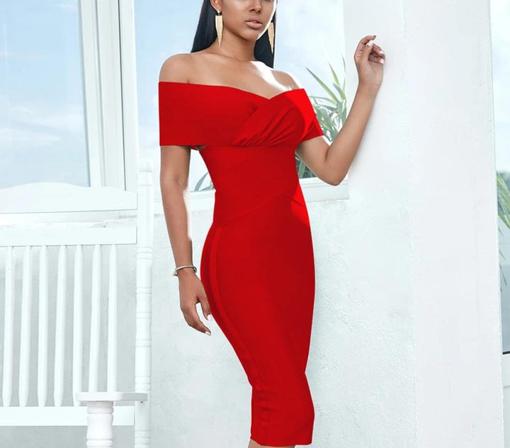 A&amp;S Dorice Bandage Dress