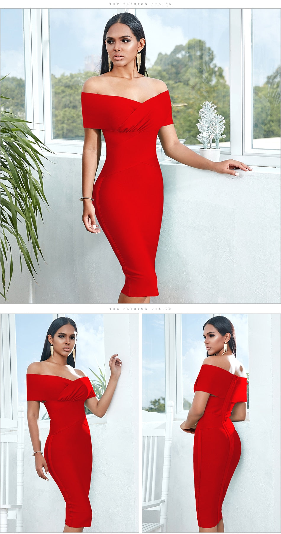 A&amp;S Dorice Bandage Dress