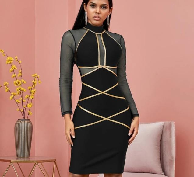 Lace Bandage Dress