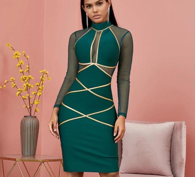 Lace Bandage Dress