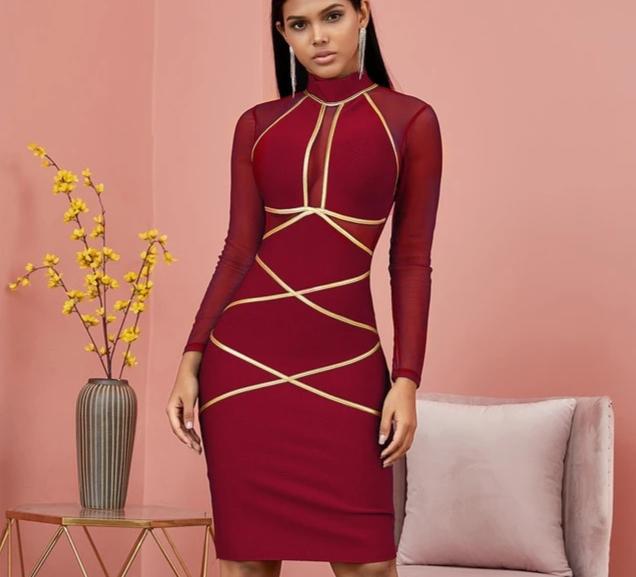 Lace Bandage Dress