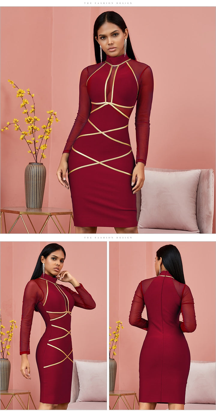 Lace Bandage Dress