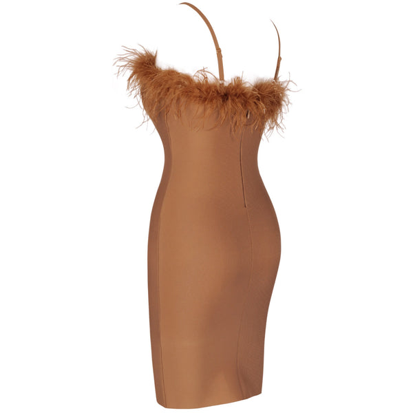 Robe de bandage Marone  taille Xl-3XL