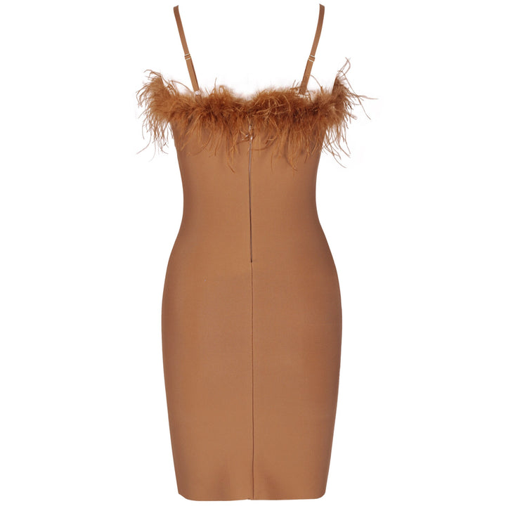 Robe de bandage Marone  taille Xl-3XL
