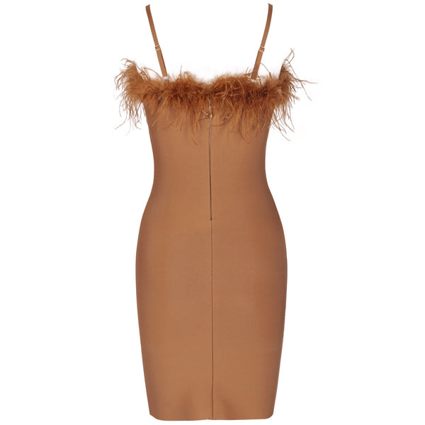 Robe de bandage Marone  taille Xl-3XL