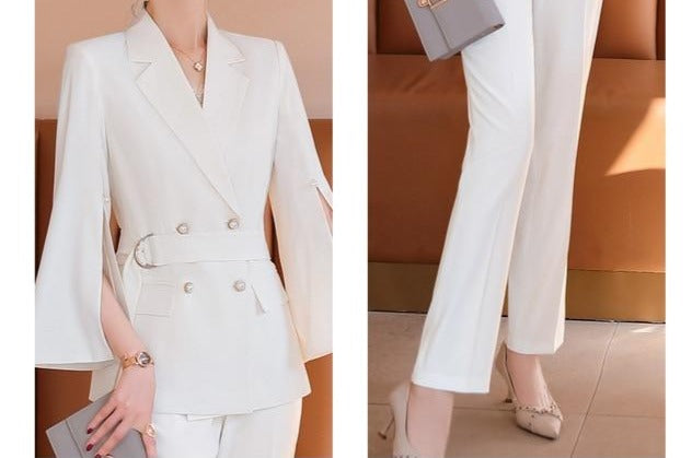 Ensemble pantalons et blazer Mimi