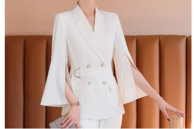 Ensemble pantalons et blazer Mimi