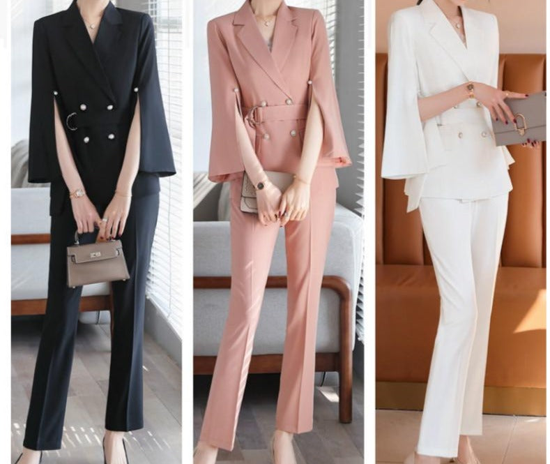 Ensemble pantalons et blazer Mimi