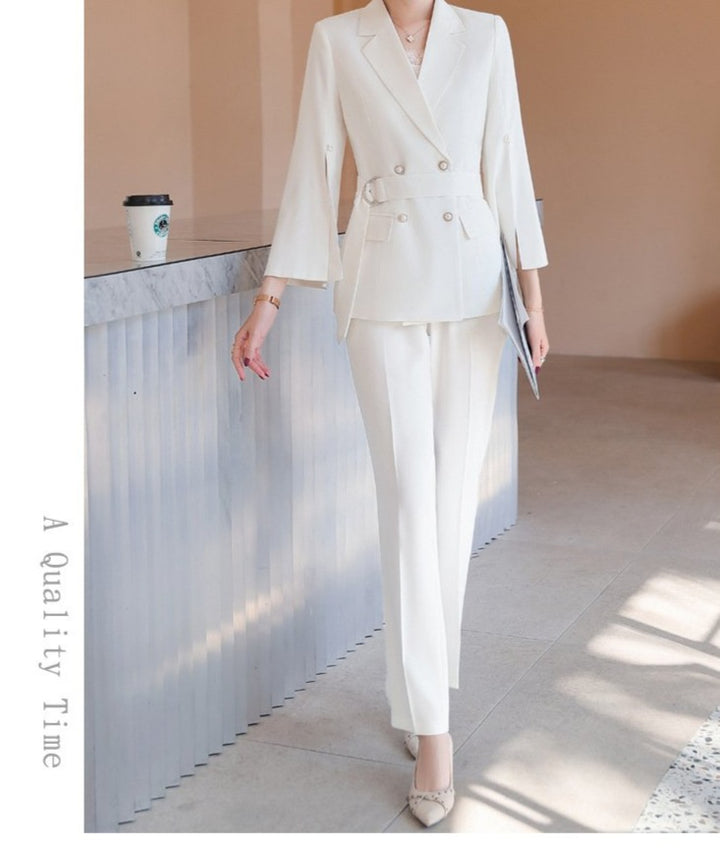 Ensemble pantalons et blazer Mimi