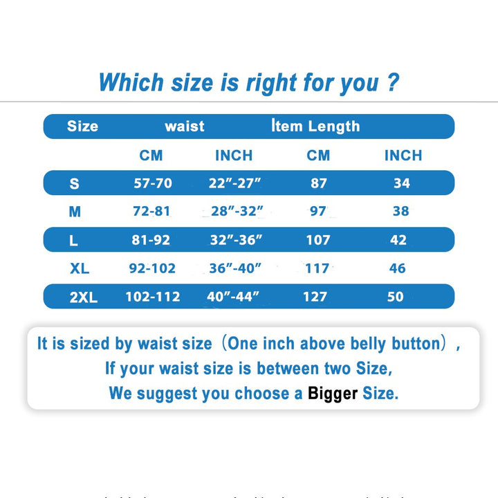 Modesty sauna slimming belt
