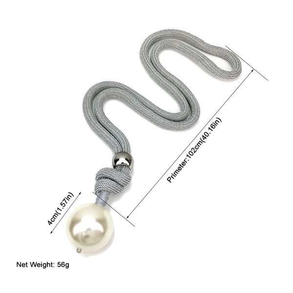 Collier avec Pendentif  Marine