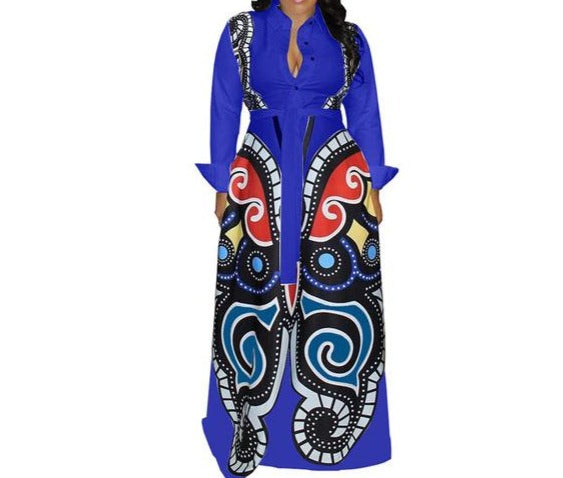 Robe Longueur Papillon