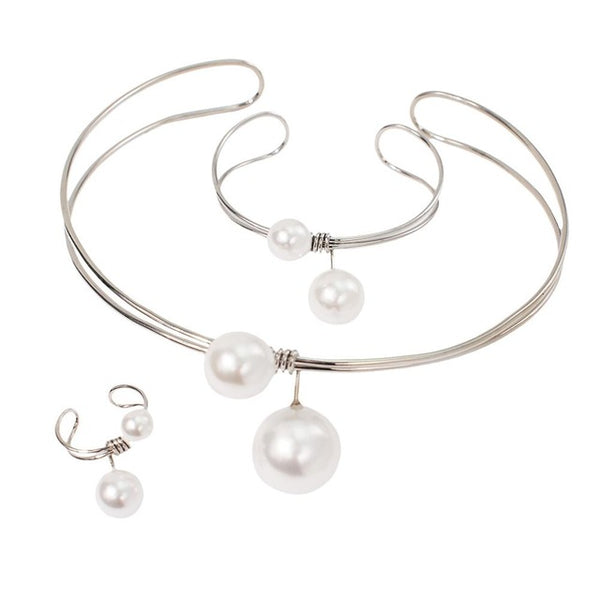 Armband- und Halsketten-Schmuckset