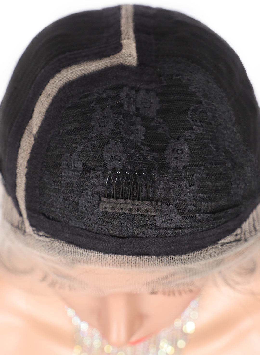 Perruque tresse 24 pouces avec lace dentelle Elsa