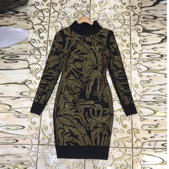 Amelie Rhinestone Diamond Dresses