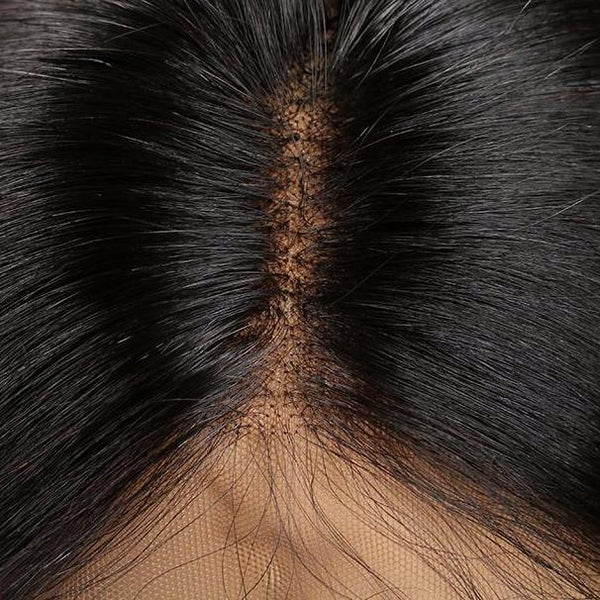 Perruques Brésiliens Bob Remy Hair avec Dentelle Raides Cheveux 100% Humains-Adrienne&Sandrine