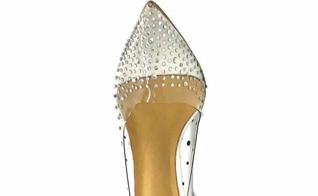 Louna PVC Crystal Pumps