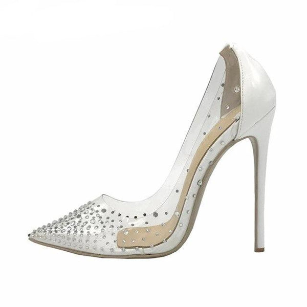 Escarpins Louna en cristaux PVC
