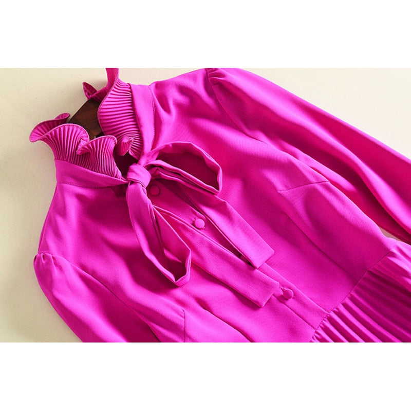Robe plissée Angella