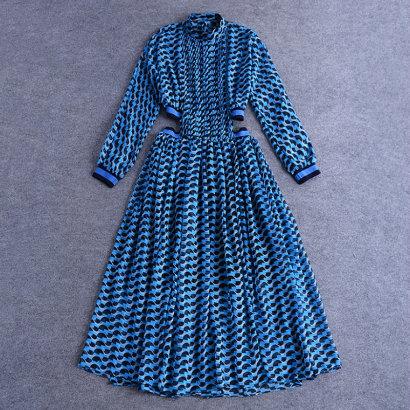Marie 3/4 Printed Dress