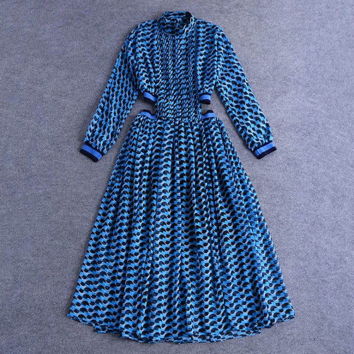 Marie 3/4 Printed Dress