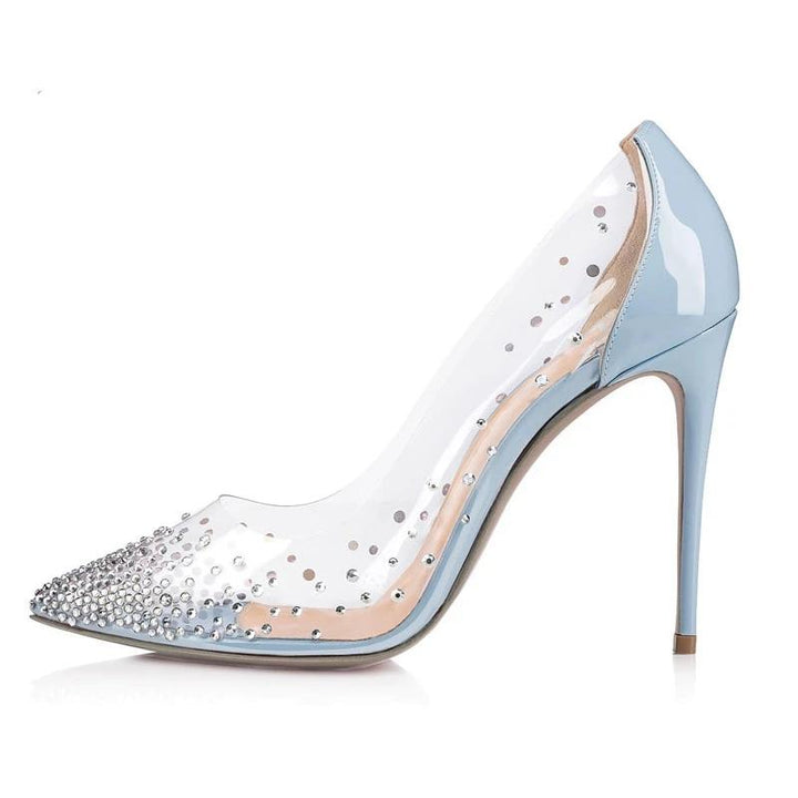 Louna PVC Crystal Pumps