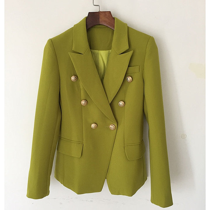 Clona Blazer with Lion Metal Buttons
