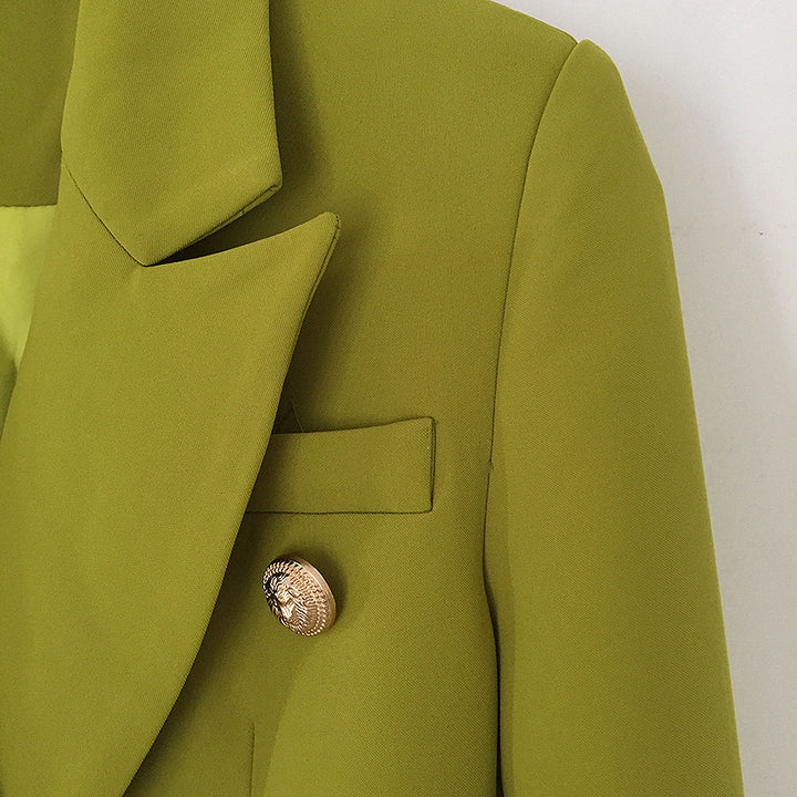 Clona Blazer with Lion Metal Buttons