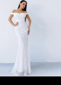 robe de soirée robe maxi à paillettes Paradis