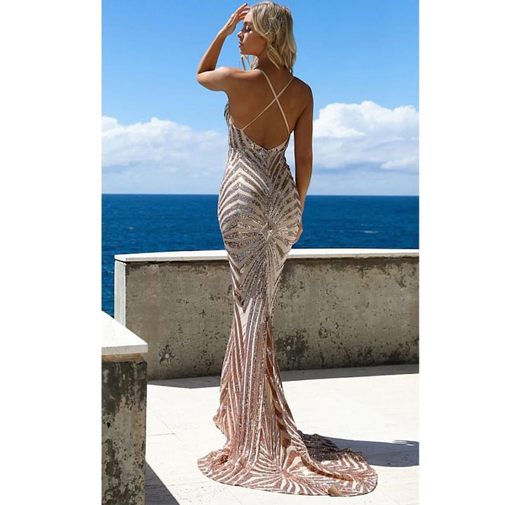 robes paillettes rayé  Claudine