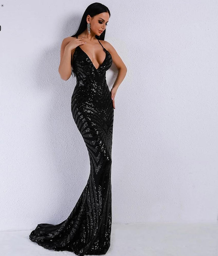 robes paillettes rayé  Claudine