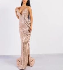 robes paillettes rayé  Claudine